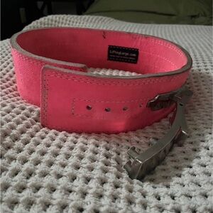 Pink Lifting Belt